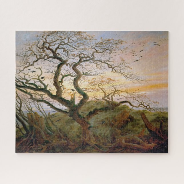 The Tree of Crows (by Caspar David Friedrich) Jigsaw Puzzle (Horizontal)