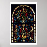 The Tree of Jesse, 13th century (stained glass)