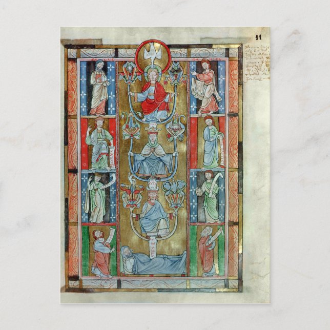 The Tree of Jesse Postcard (Front)