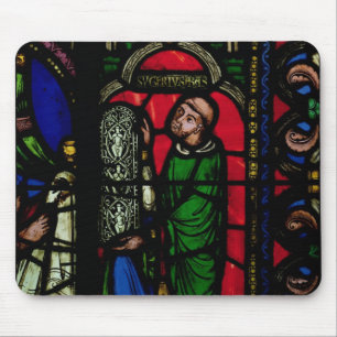 The Tree of Jesse Window Mouse Pad