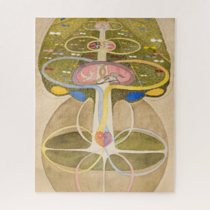 The Tree of Knowledge by Hilma af Klint Jigsaw Puzzle