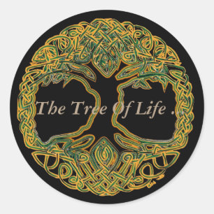 The Tree Of Life Classic Round Sticker