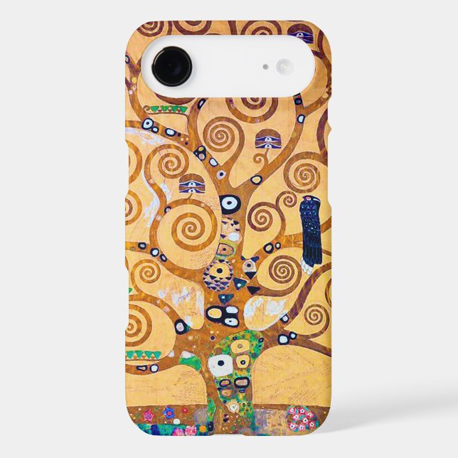 The Tree of Life (detail), Klimt Case-Mate iPhone Case (Back)