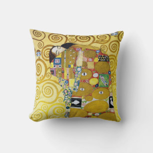 The Tree of Life (detail), Klimt Cushion