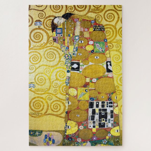 The Tree of Life (detail), Klimt Jigsaw Puzzle (Vertical)
