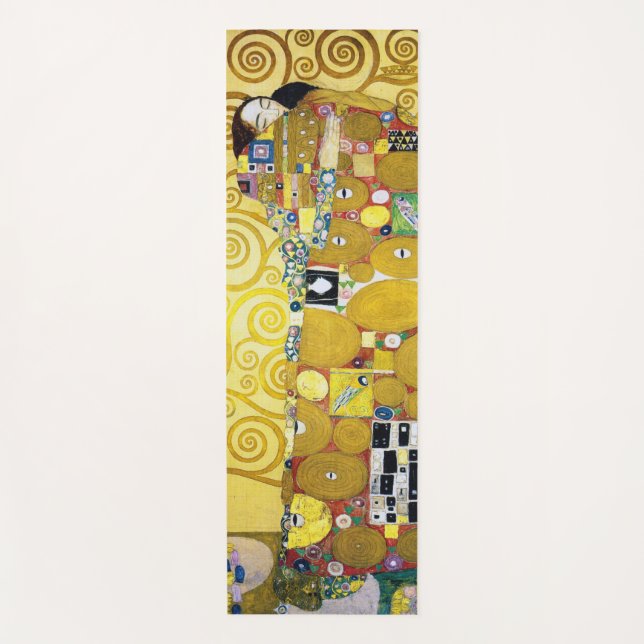 The Tree of Life (detail), Klimt Yoga Mat (Front)