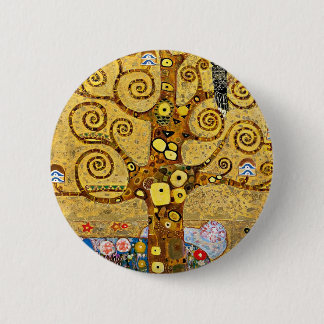 “ The Tree of Life ” , Gustav Klimt 6 Cm Round Badge