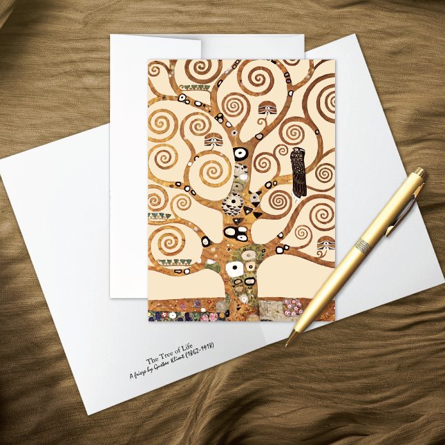 The Tree of Life Gustav Klimt  Card (Creator Uploaded)