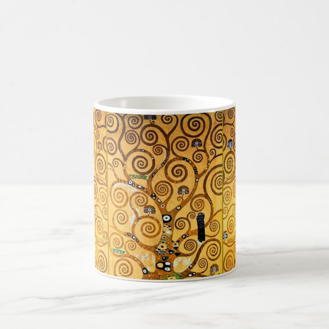 The Tree of Life, Gustav Klimt Coffee Mug (Center)