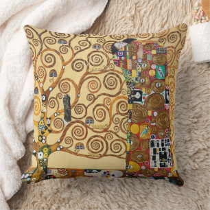 The Tree of Life Gustav Klimt Cushion