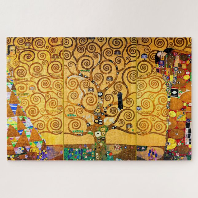 The Tree of Life, Gustav Klimt Jigsaw Puzzle (Horizontal)