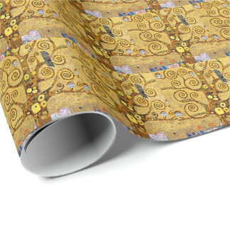 "The Tree of Life" , Gustav Klimt Wrapping Paper