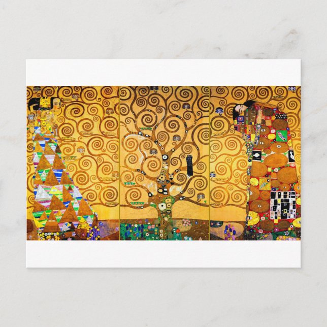 The Tree of Life, Klimt Postcard (Front)
