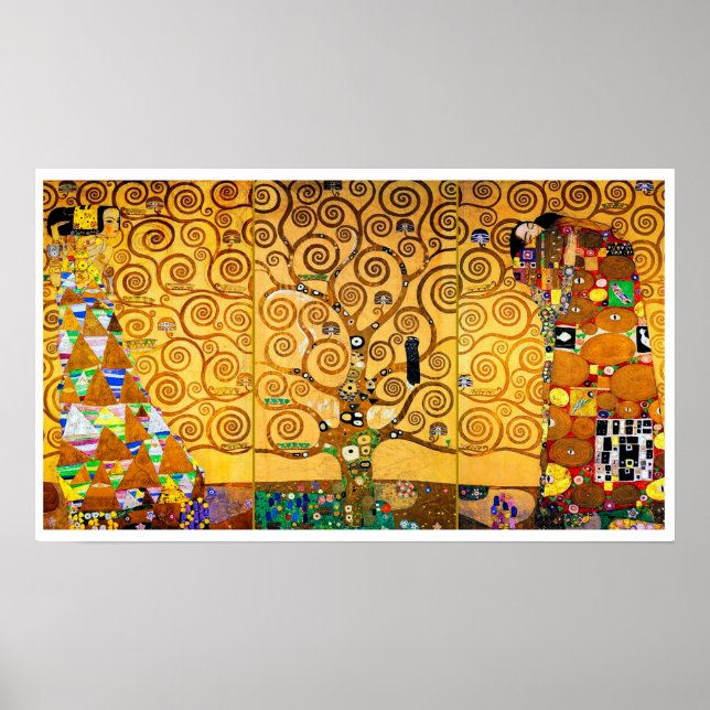 The Tree of Life, Klimt Poster (Front)