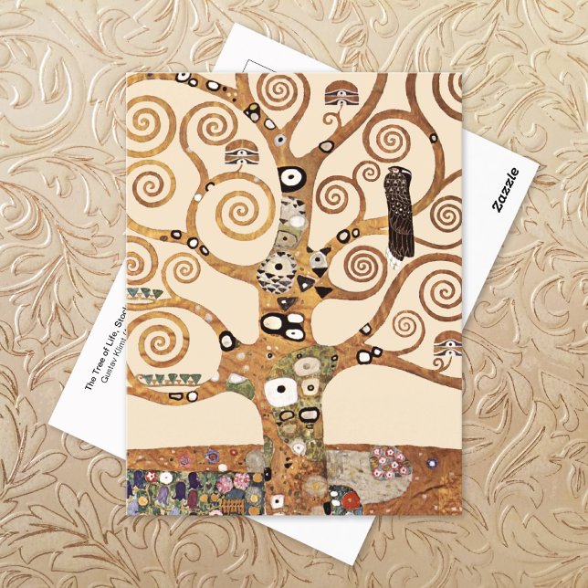 The Tree of Life, Stoclet Frieze Gustav Klimt Postcard (Creator Uploaded)