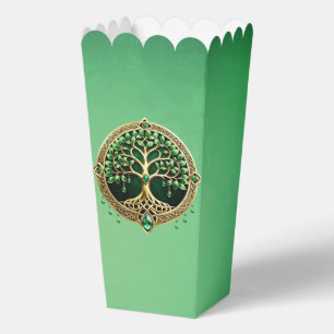 The tree of life with Celtic knots. Favour Box