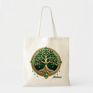 The tree of life with Celtic knots. Tote Bag