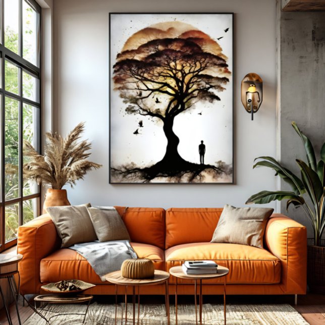 The Tree of Silent Secrets  Canvas Print (Creator Uploaded)