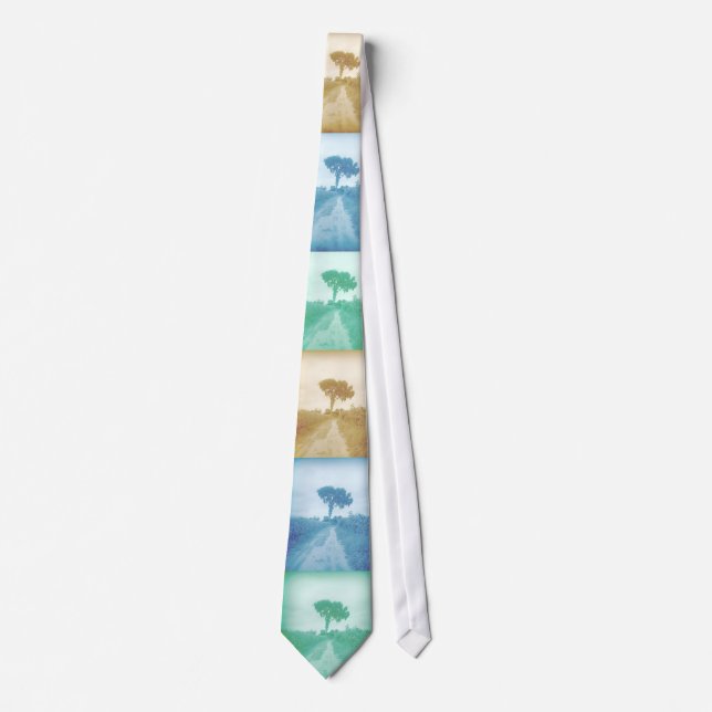 The Tree Pastel Tie (Front)