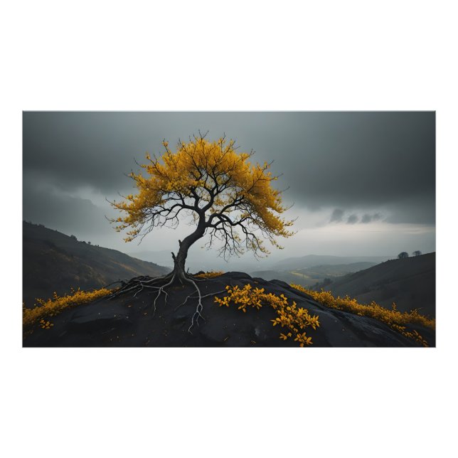 The tree photo print (Front)