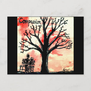 The Tree Series: Compassion Postcard