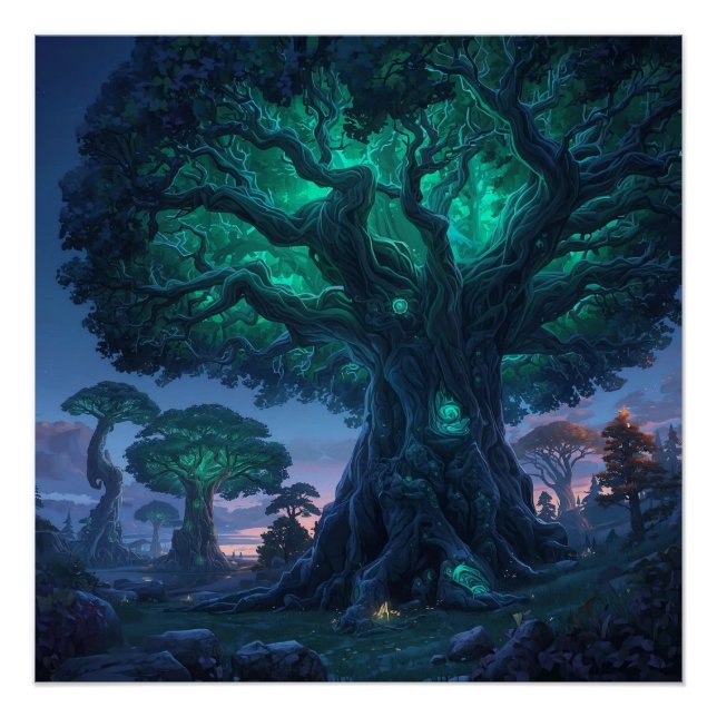 The Tree that holds magic Poster (Front)