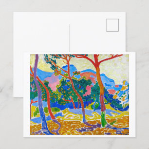 The Trees Andre Derain Postcard