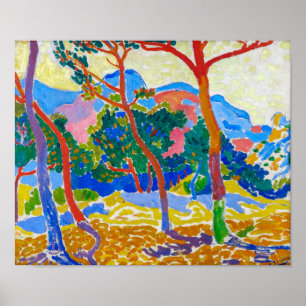 The Trees   Andre Derain   Poster