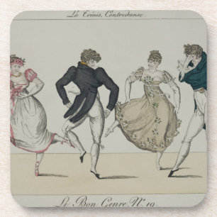 The 'Trenis' Quadrille, plate 19 from 'Le Bon Genr Coaster