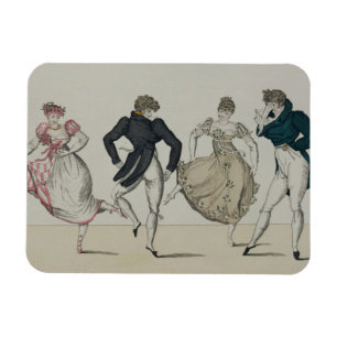 The 'Trenis' Quadrille, plate 19 from 'Le Bon Genr Magnet