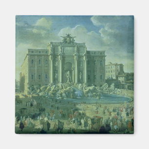 The Trevi Fountain in Rome, 1753-56 Magnet