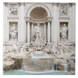 The Trevi Fountain (Italian: Fontana di Trevi) Ceramic Tile