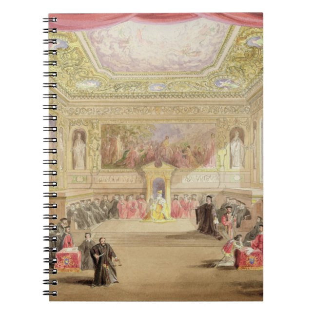 The Trial, Act IV, Scene I from Charles Kean's pro Notebook (Front)