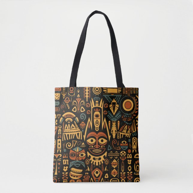 The Tribal Tapestry Original Edition Tote Bag (Front)