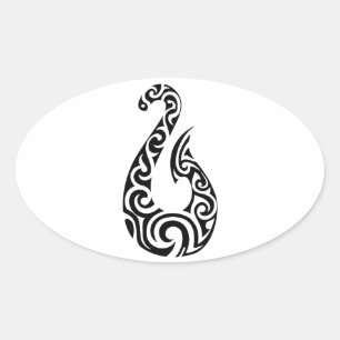 THE TRIBAL WAY OVAL STICKER