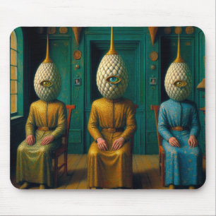 The tribe chief and his two counsellors mouse pad