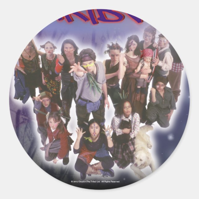 The Tribe Series 1 Classic Round Sticker (Front)