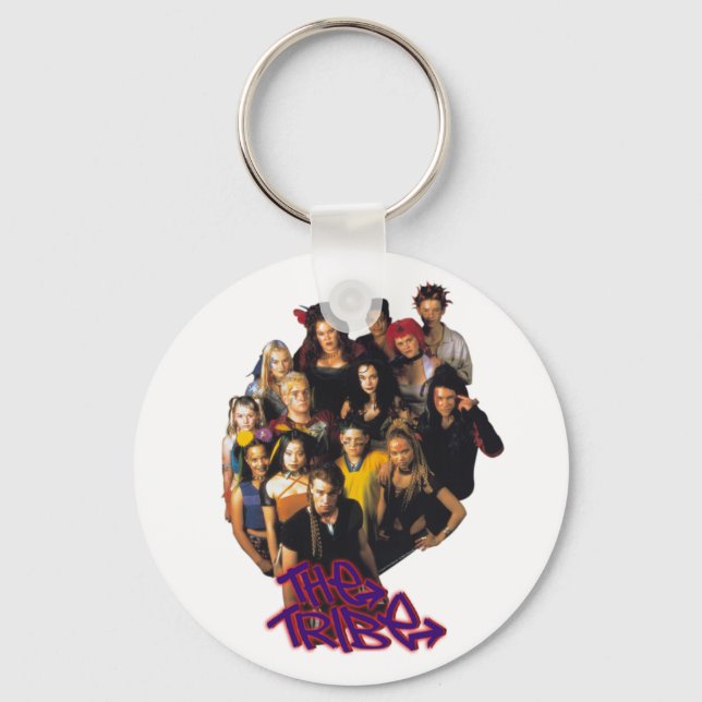 The Tribe Series 2 group shot Key Ring (Front)