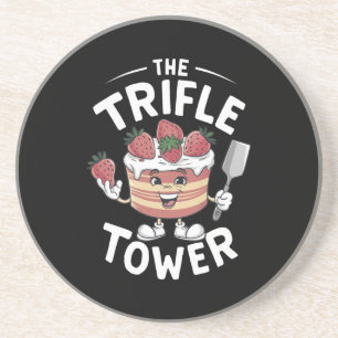 The Trifle Tower Christmas Coaster