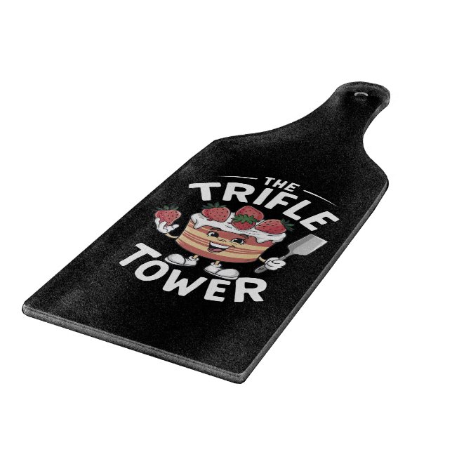 The Trifle Tower Christmas Cutting Board (Corner)