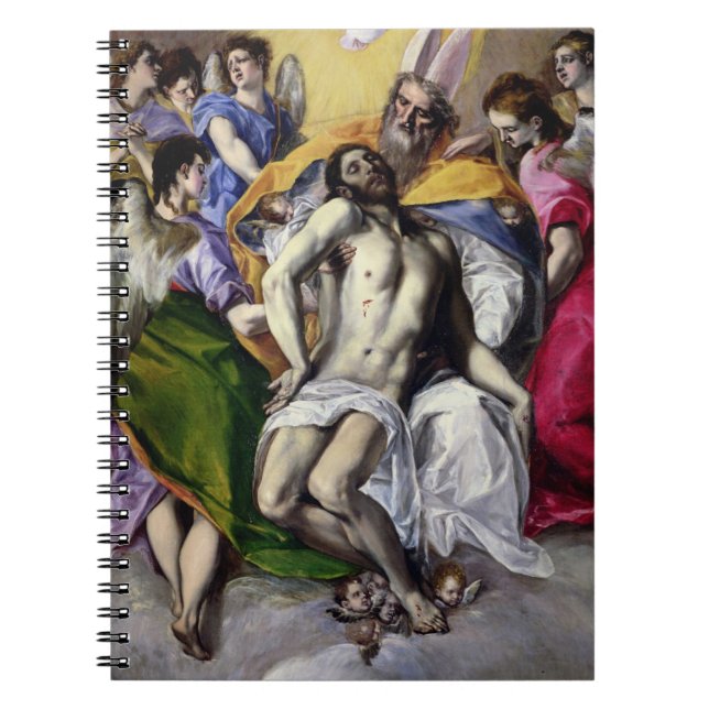 The Trinity, 1577-79 (oil on canvas) Notebook (Front)