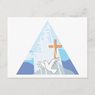 The Trinity - God the Father Son and Holy Spirit Postcard