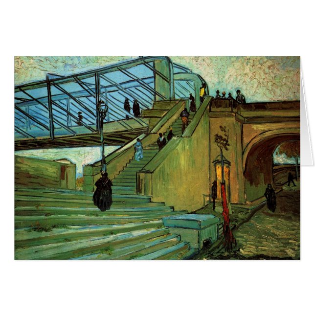 The Trinquetaille Bridge by Vincent van Gogh (Front Horizontal)