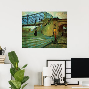 The Trinquetaille Bridge by Vincent van Gogh Poster