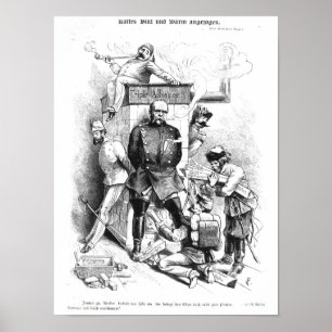 The Triple Alliance, from 'Bismarck Poster