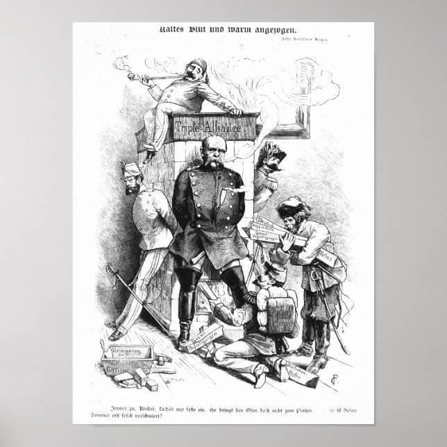 The Triple Alliance, from 'Bismarck Poster (Front)
