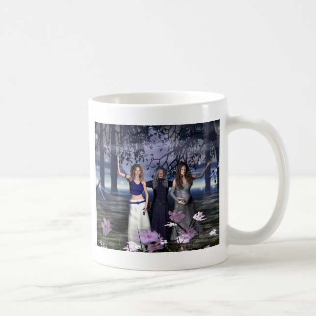 The Triple Goddess Coffee Mug (Right)