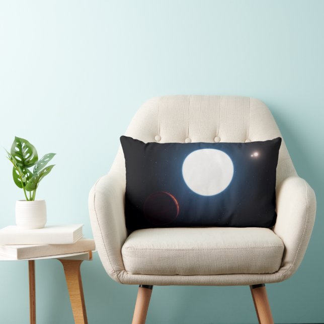 The Triple Star System Hd 131399 Lumbar Cushion (Chair)