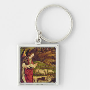 The Triptych of Moses and the Burning Bush Key Ring