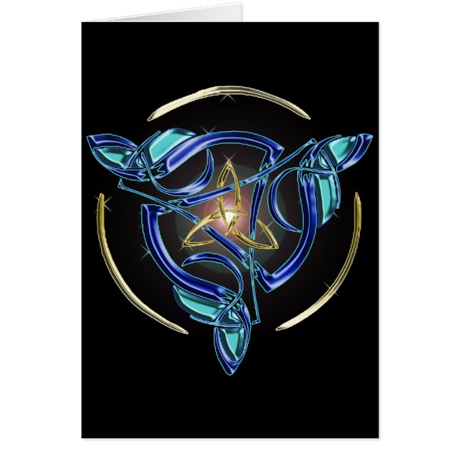 The Triquetra Card (Front)